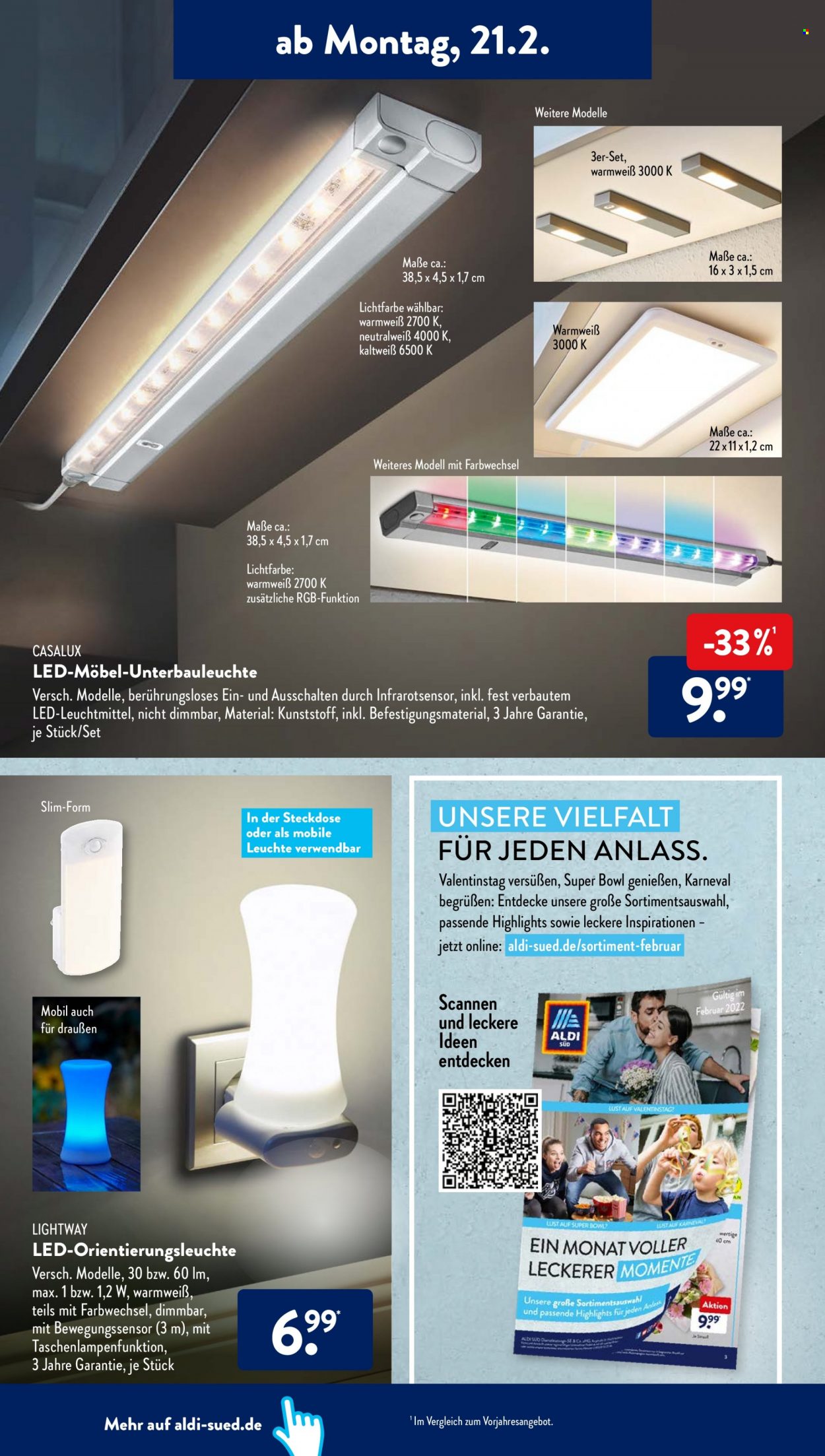 ALDI SÜD Prospekte  - 21.02.2022 - 26.02.2022. Seite 8