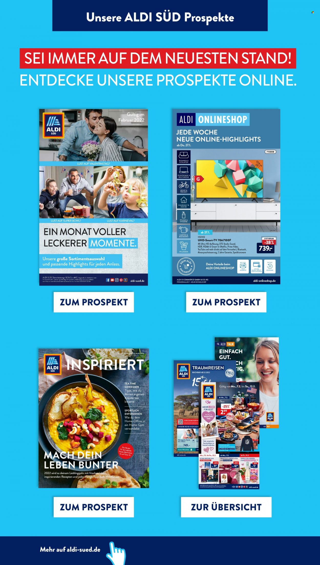 ALDI SÜD Prospekte  - 21.02.2022 - 26.02.2022. Seite 34