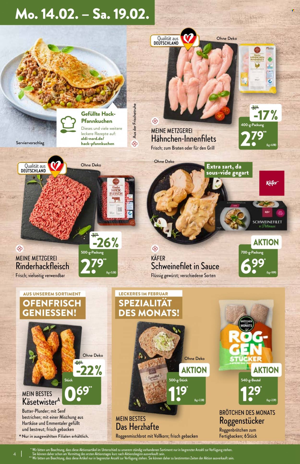 ALDI Nord Prospekte  - 14.02.2022 - 19.02.2022. Seite 4