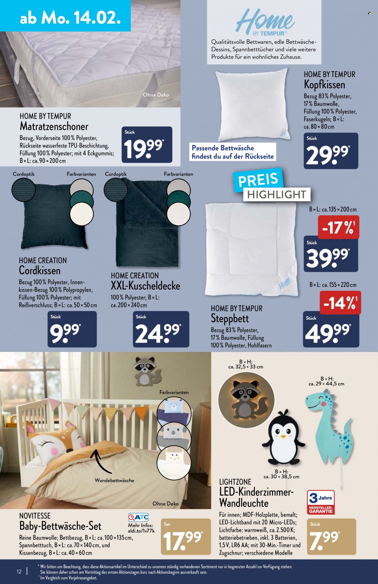 ALDI Nord Prospekte  - 14.02.2022 - 19.02.2022. Seite 12