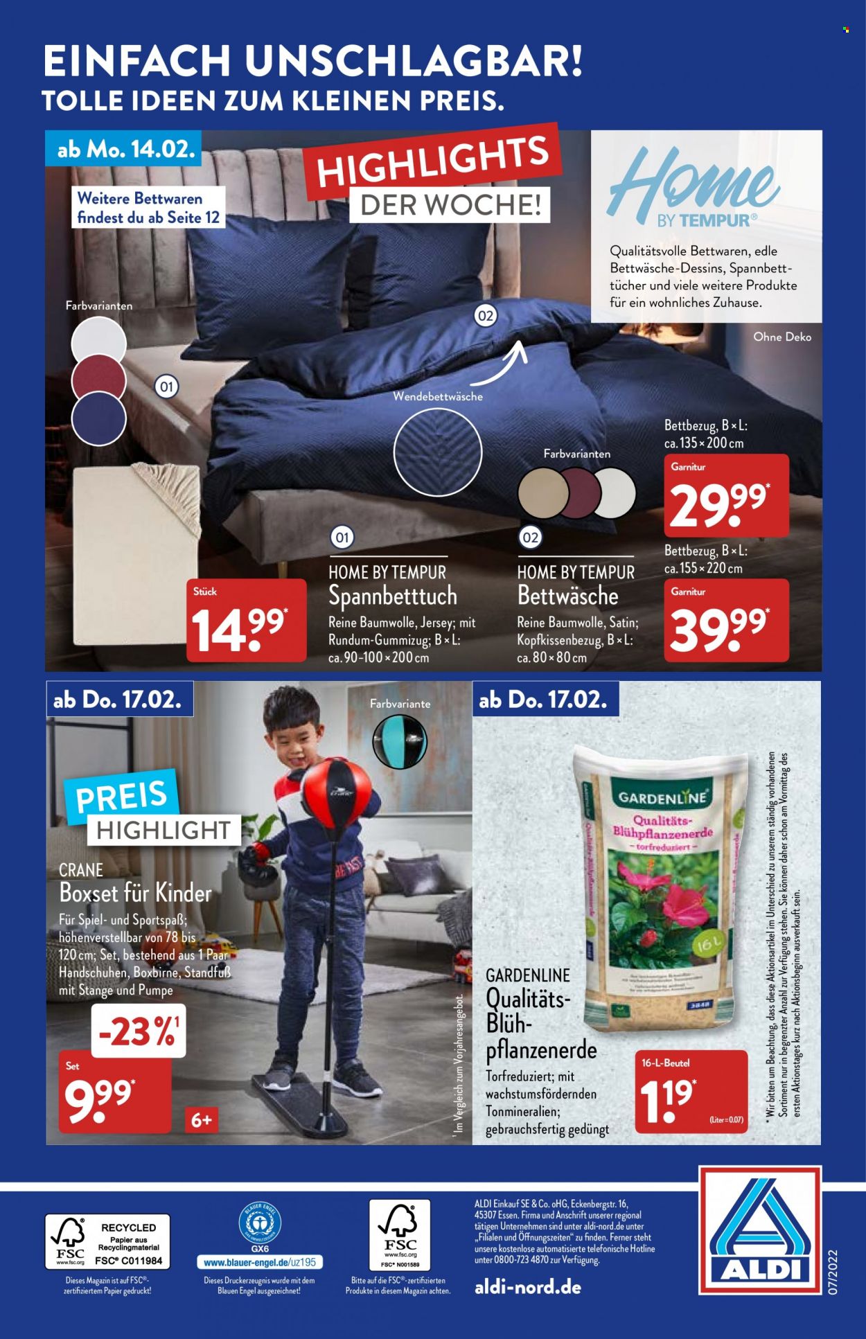 ALDI Nord Prospekte  - 14.02.2022 - 19.02.2022. Seite 32