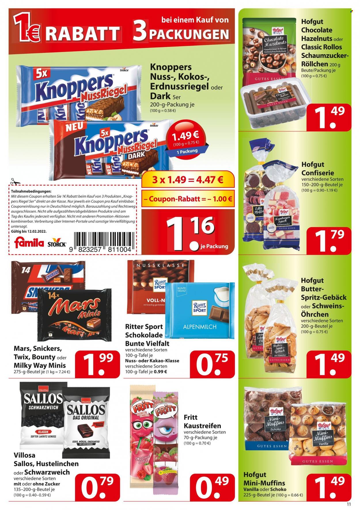 famila Prospekte  - 7.02.2022 - 12.02.2022. Seite 11