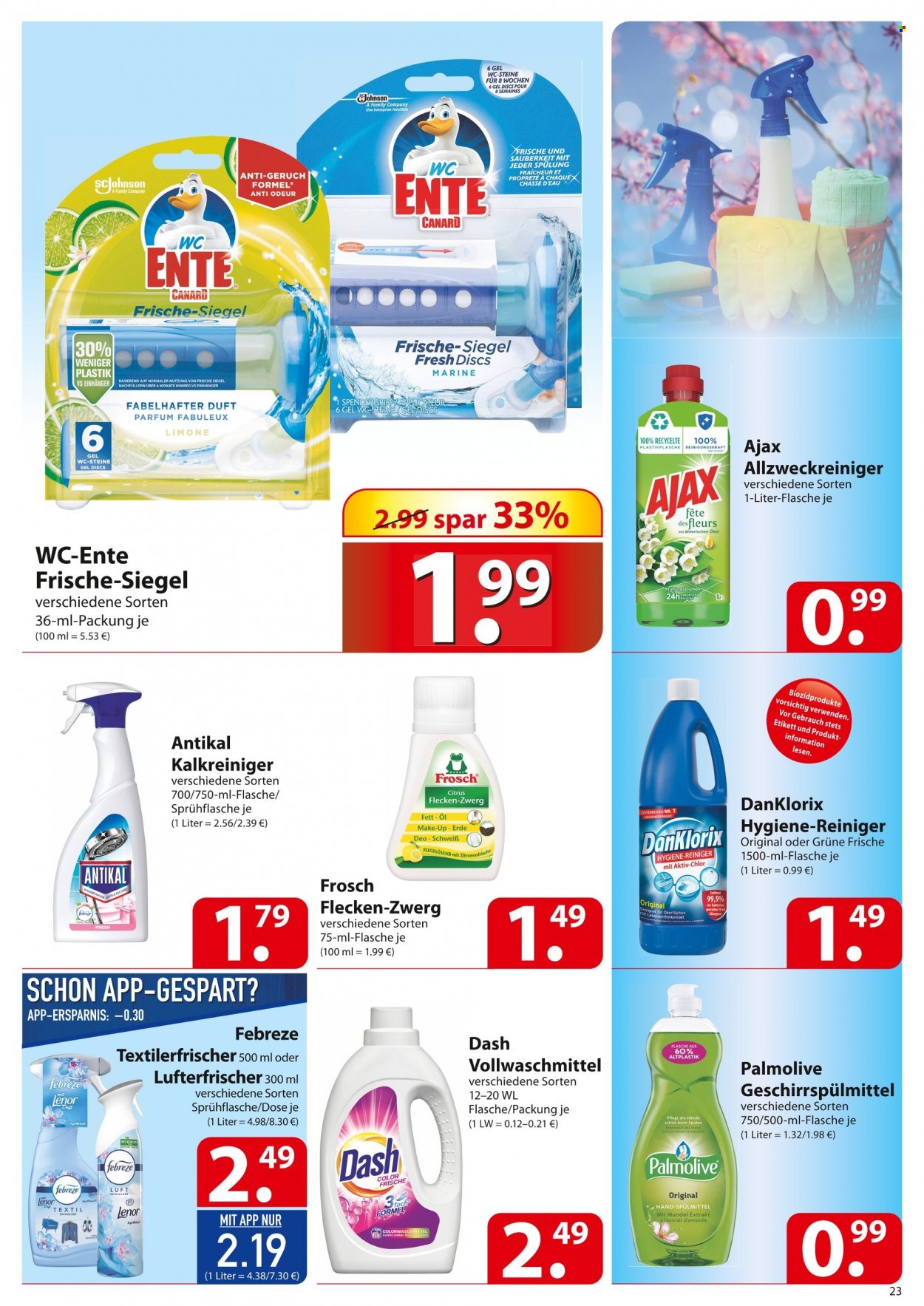 famila Prospekte  - 7.02.2022 - 12.02.2022. Seite 23