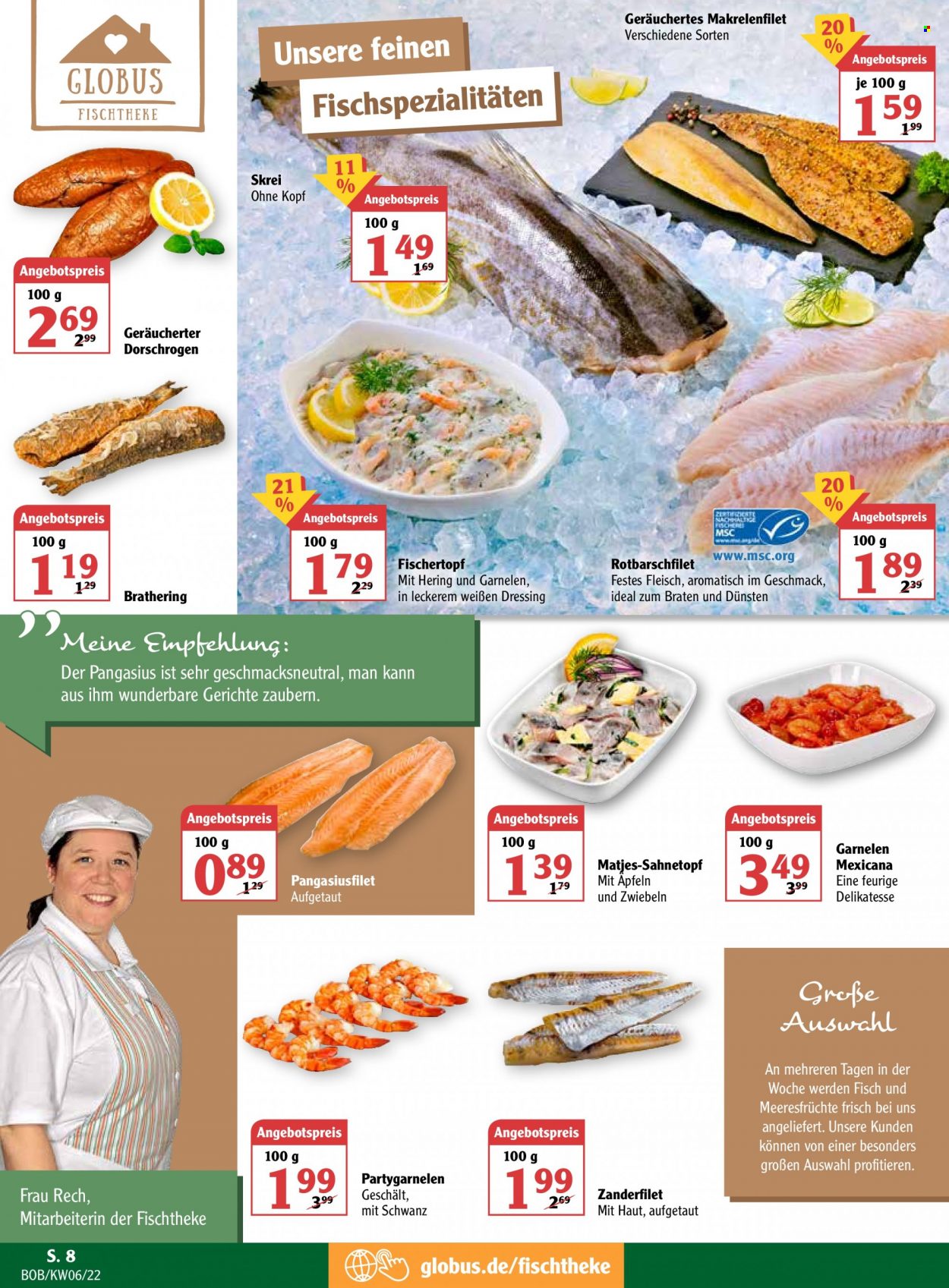 Globus Prospekte  - 7.02.2022 - 12.02.2022. Seite 8
