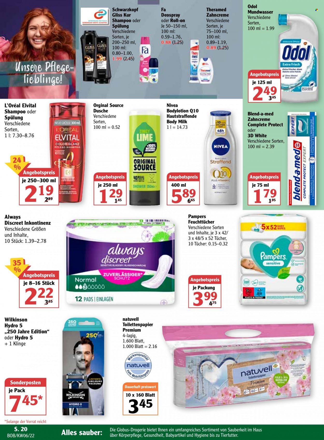 Globus Prospekte  - 7.02.2022 - 12.02.2022. Seite 20