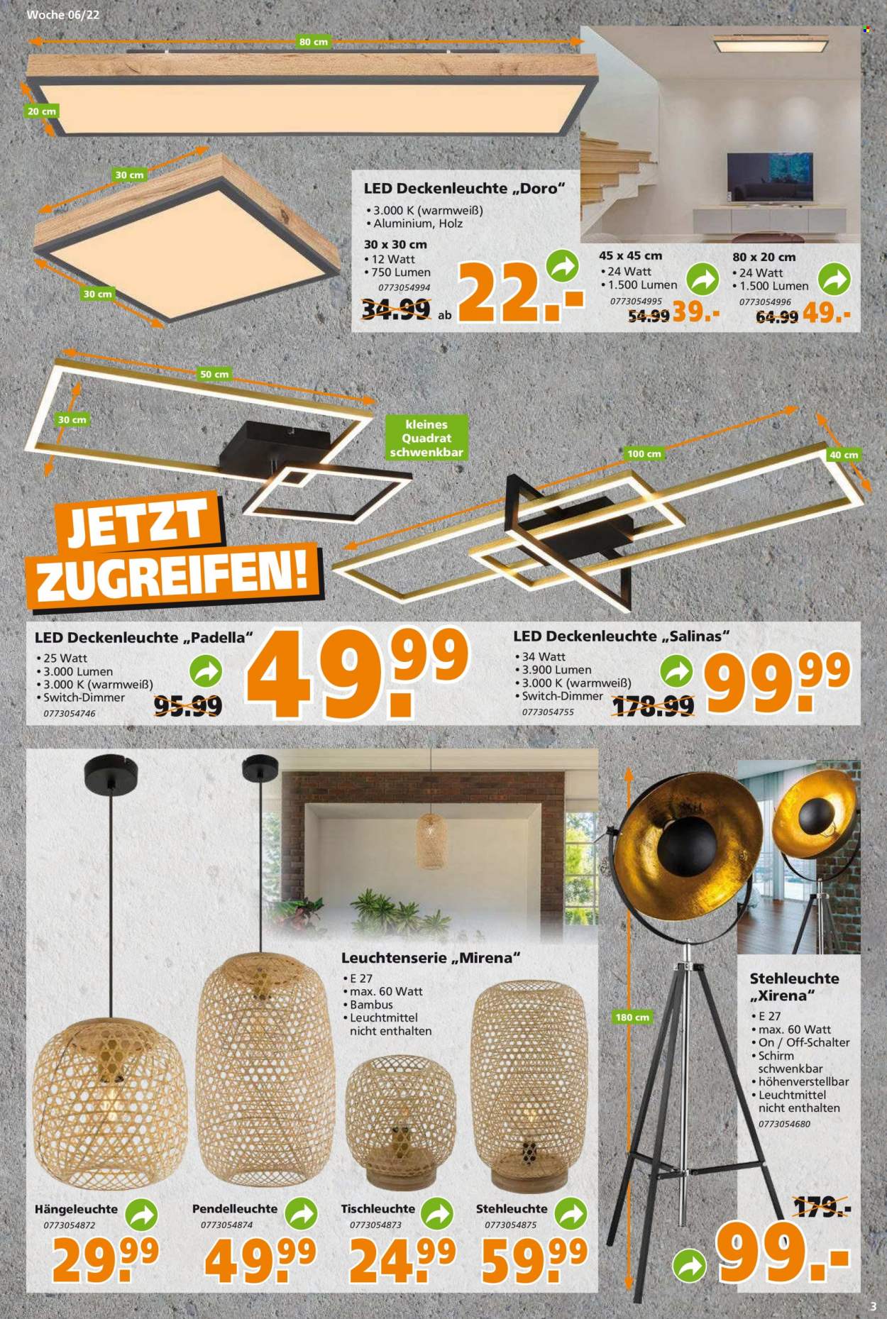 Globus Baumarkt Prospekte  - 7.02.2022 - 12.02.2022. Seite 3