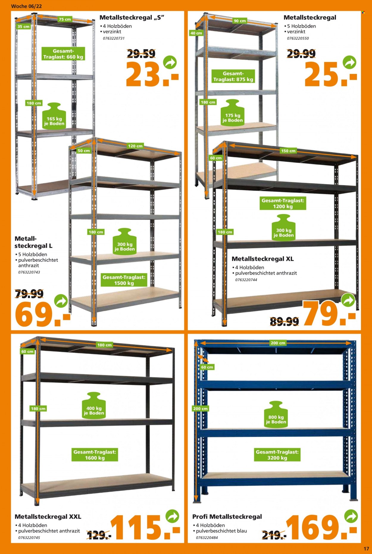 Globus Baumarkt Prospekte  - 7.02.2022 - 12.02.2022. Seite 17