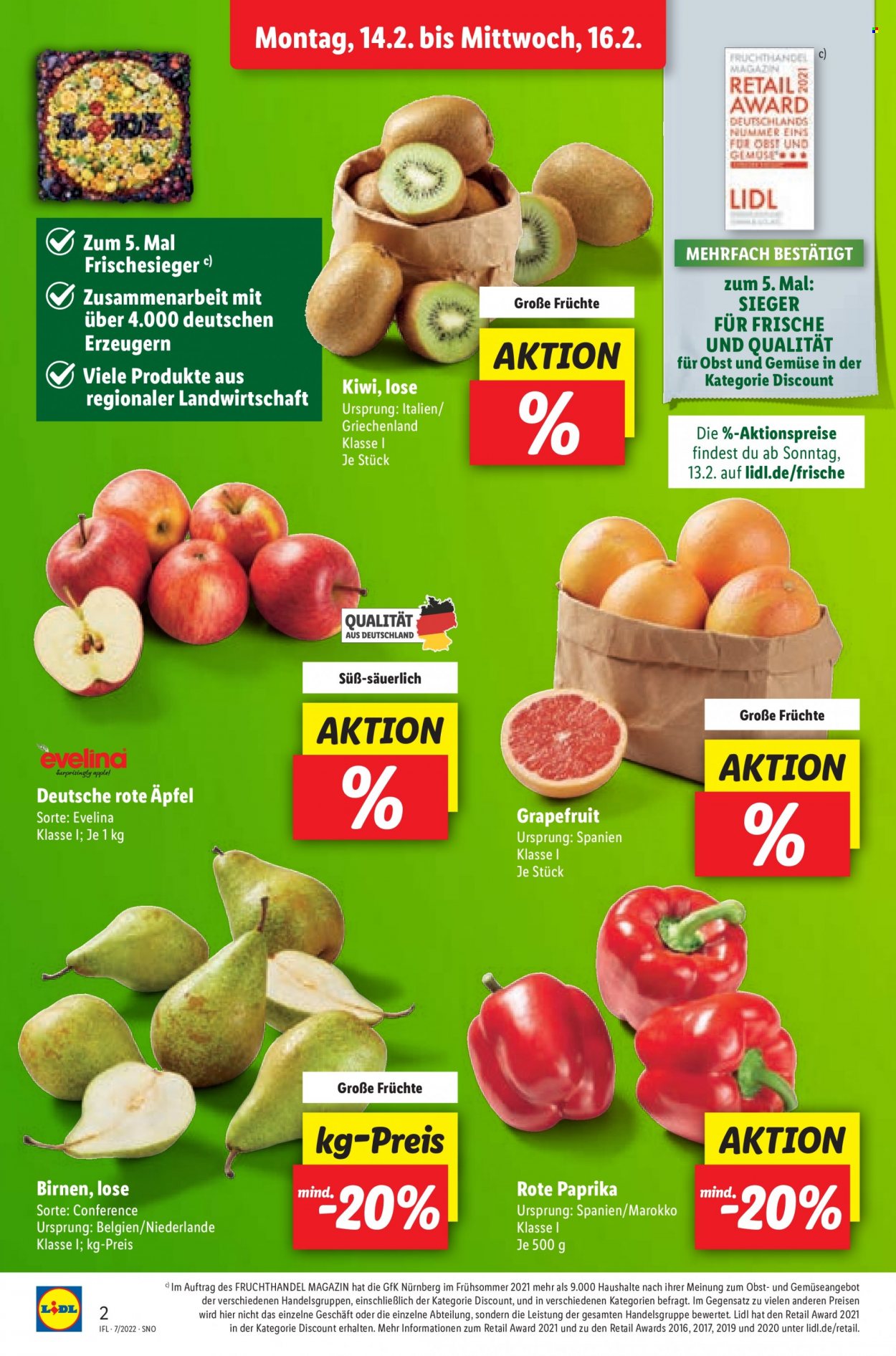 Lidl Prospekte  - 14.02.2022 - 19.02.2022. Seite 2