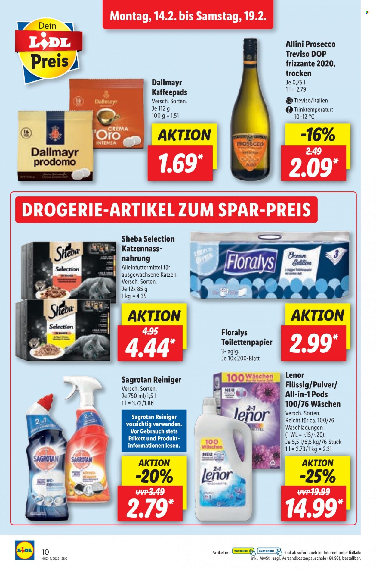 Lidl Prospekte  - 14.02.2022 - 19.02.2022. Seite 10