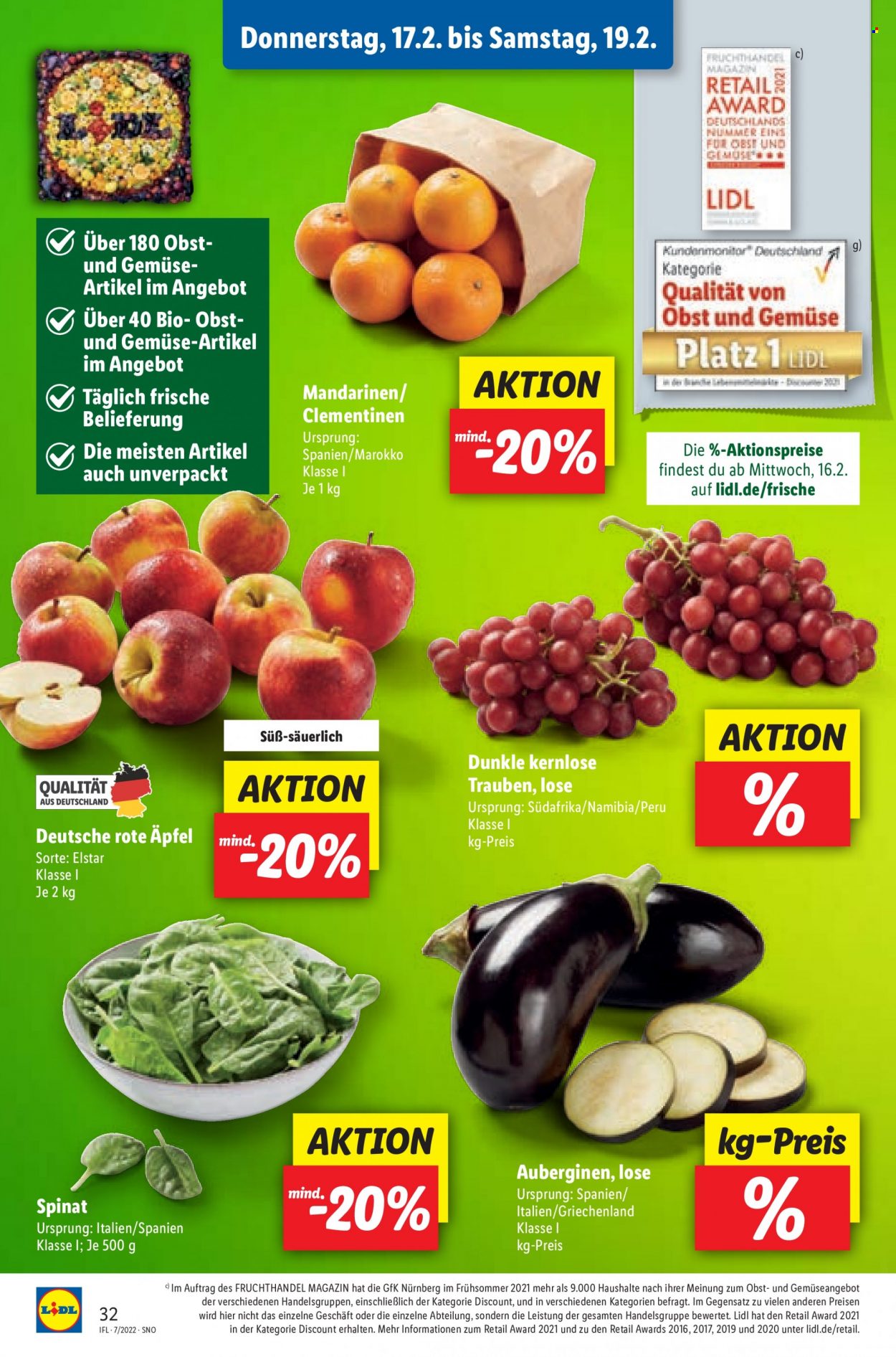 Lidl Prospekte  - 14.02.2022 - 19.02.2022. Seite 32