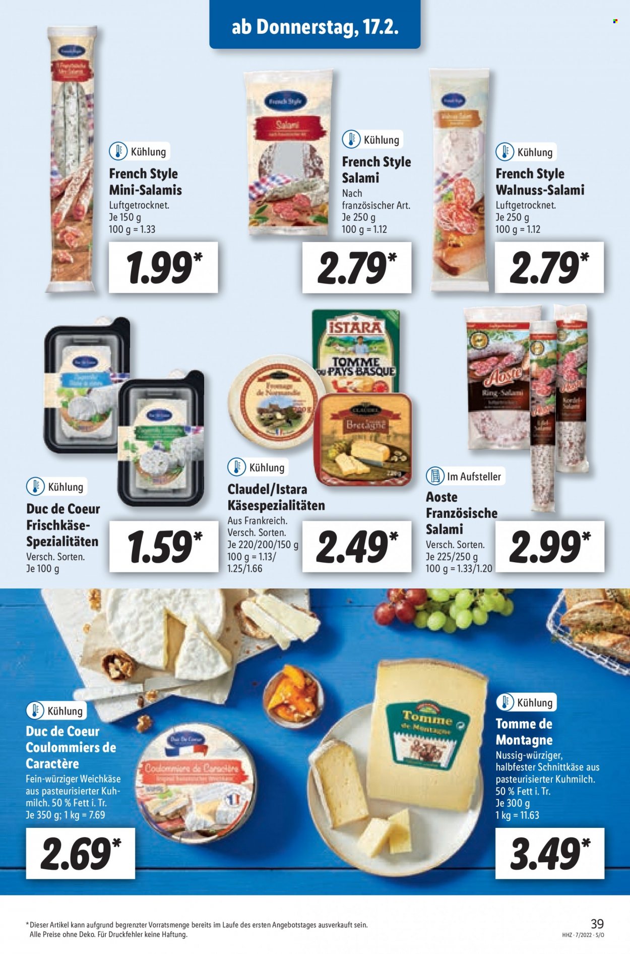 Lidl Prospekte  - 14.02.2022 - 19.02.2022. Seite 39