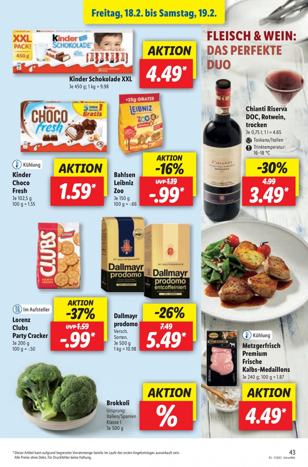 Lidl Prospekte  - 14.02.2022 - 19.02.2022. Seite 43