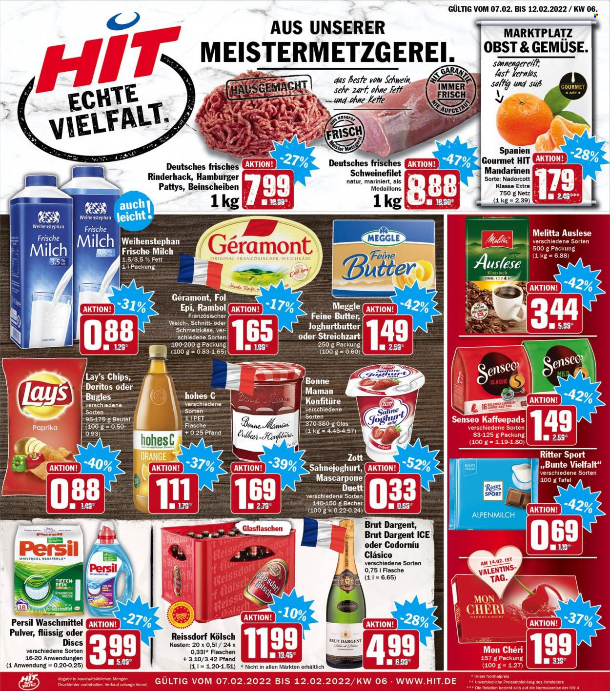 Hit Prospekte  - 7.02.2022 - 12.02.2022. Seite 1