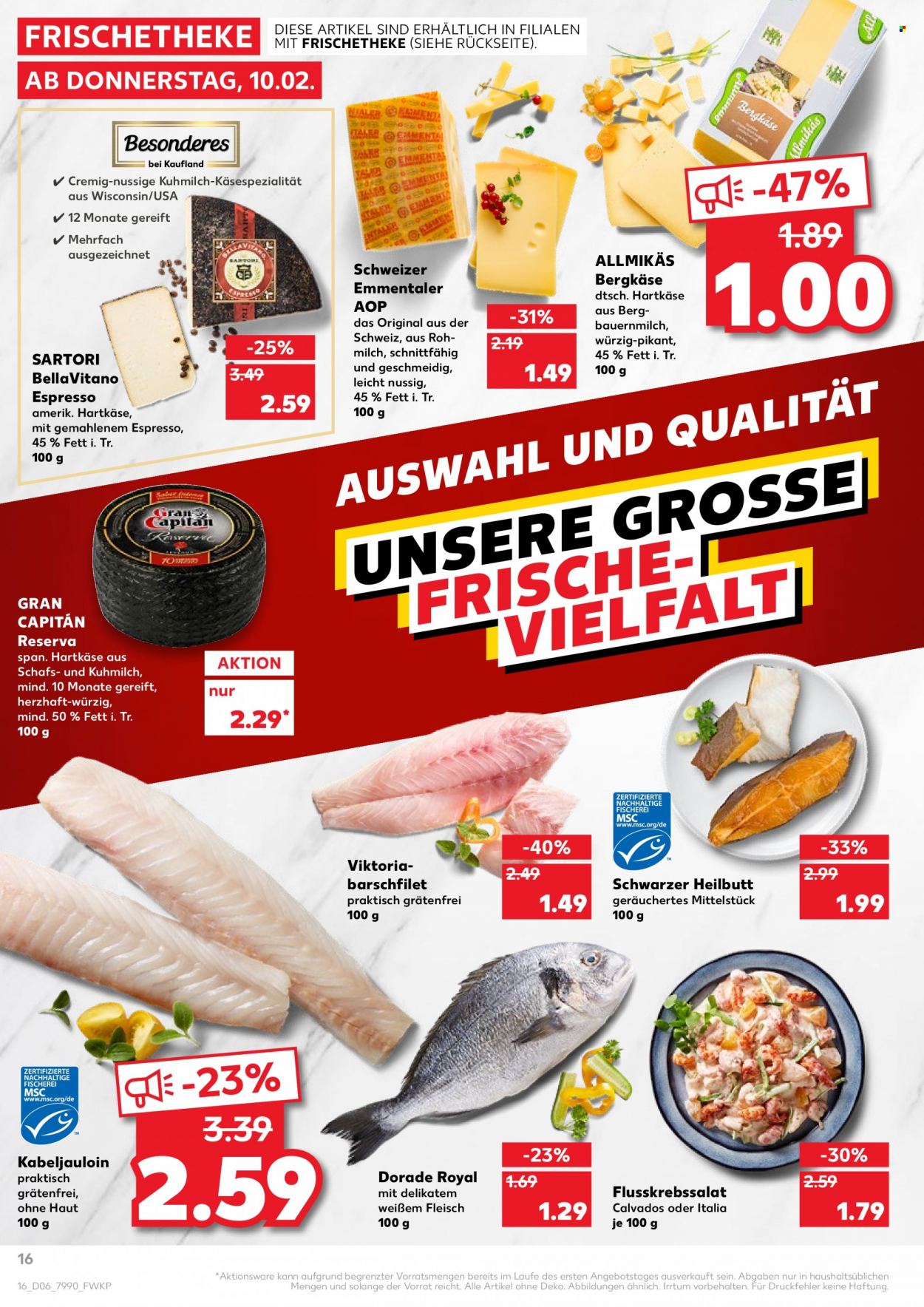 Kaufland Prospekte  - 10.02.2022 - 16.02.2022. Seite 16