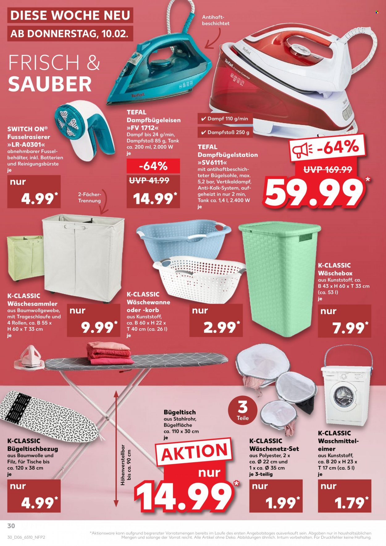 Kaufland Prospekte  - 10.02.2022 - 16.02.2022. Seite 30