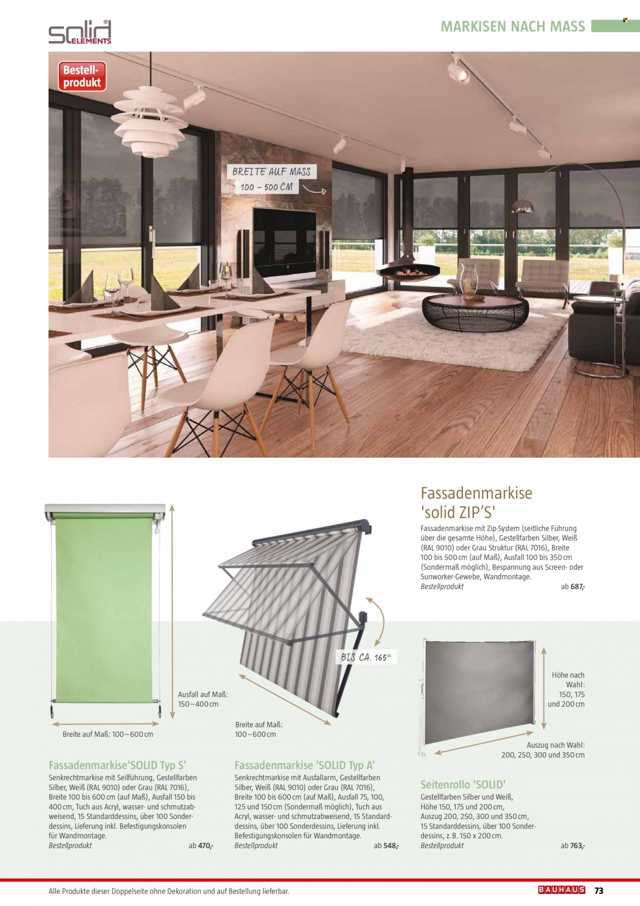 thumbnail - Prospekte Bauhaus - 6.02.2022 - 31.12.2022 - Produkte in Aktion - Dekoration. Seite 73.