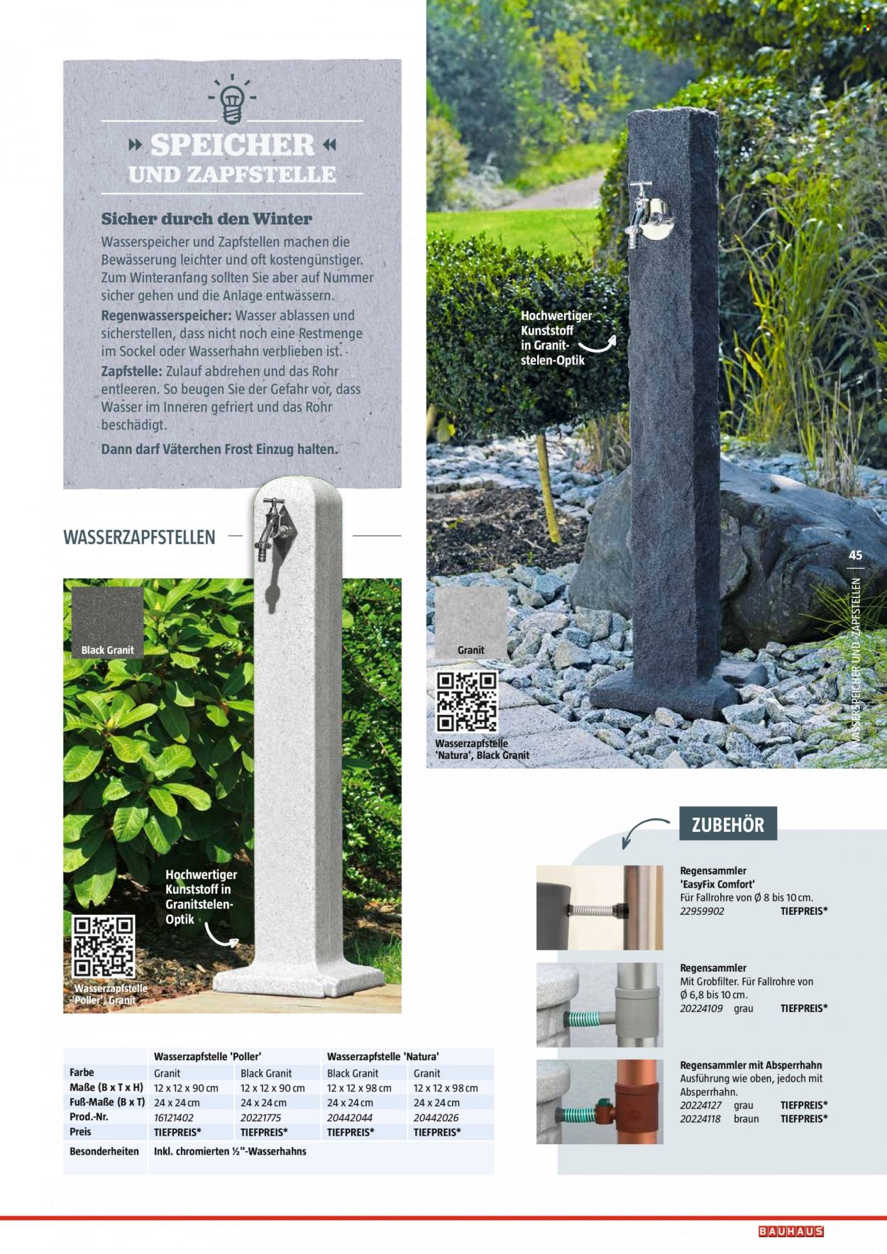 thumbnail - Prospekte Bauhaus - 6.02.2022 - 30.06.2022 - Produkte in Aktion - Braun. Seite 45.