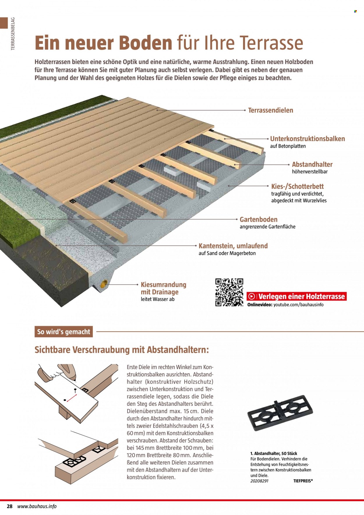 Bauhaus Prospekte  - 6.02.2022 - 30.06.2022. Seite 28