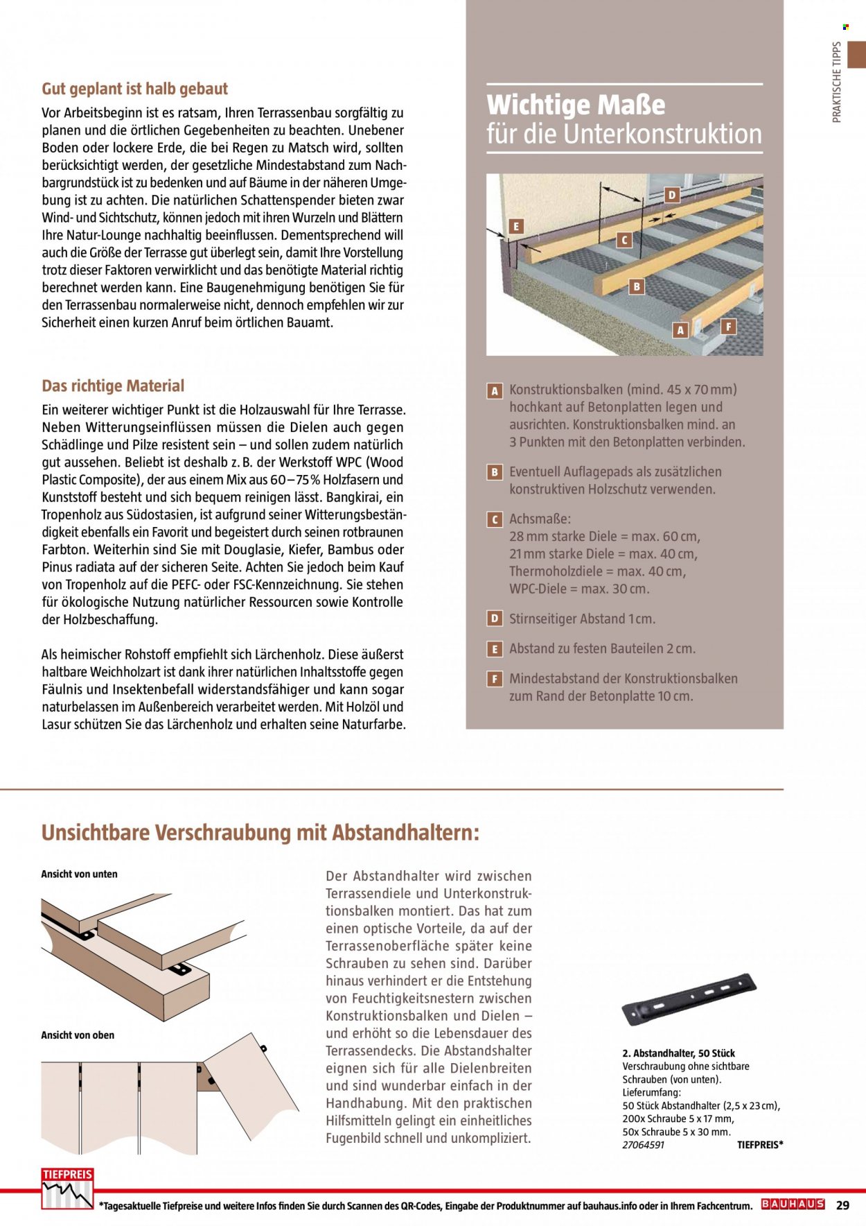 Bauhaus Prospekte  - 6.02.2022 - 30.06.2022. Seite 29