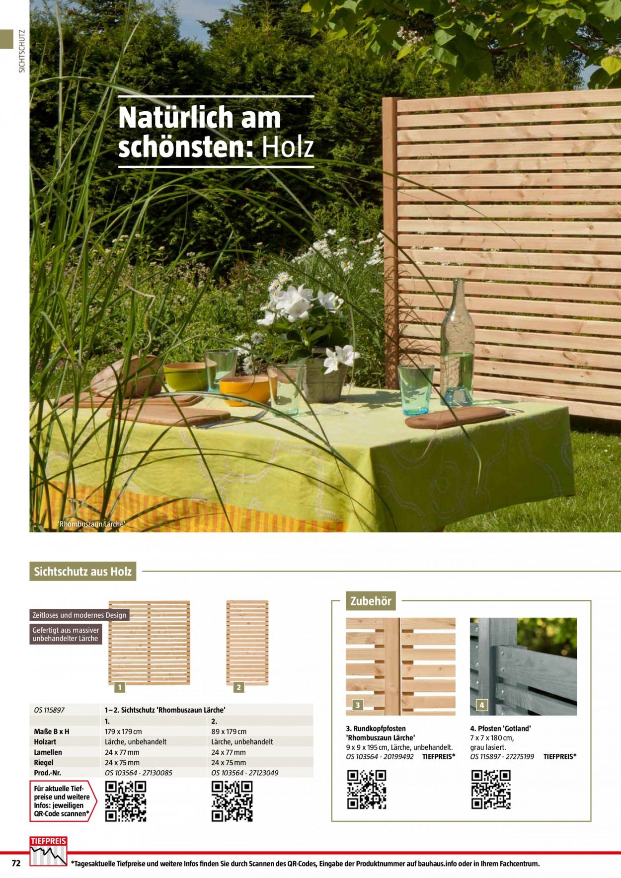Bauhaus Prospekte  - 6.02.2022 - 30.06.2022. Seite 72