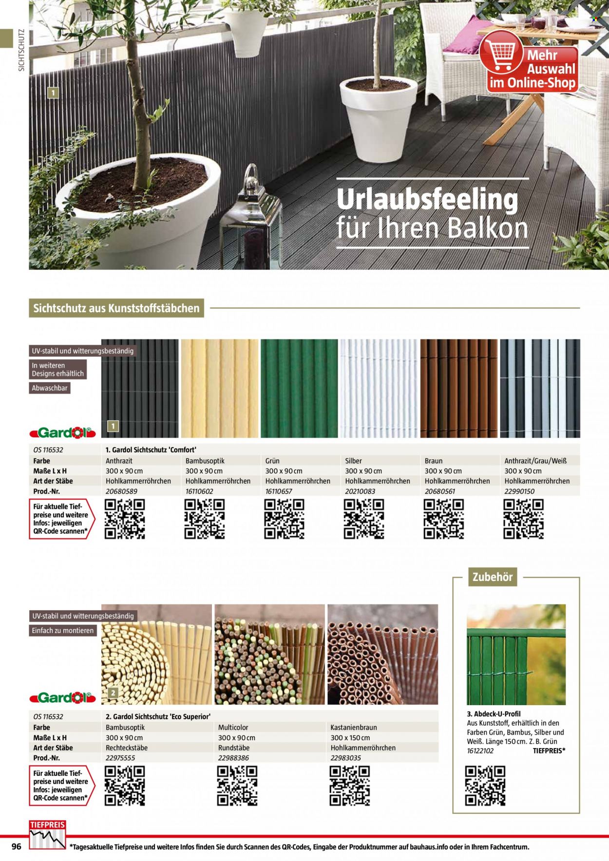 Bauhaus Prospekte  - 6.02.2022 - 30.06.2022. Seite 96