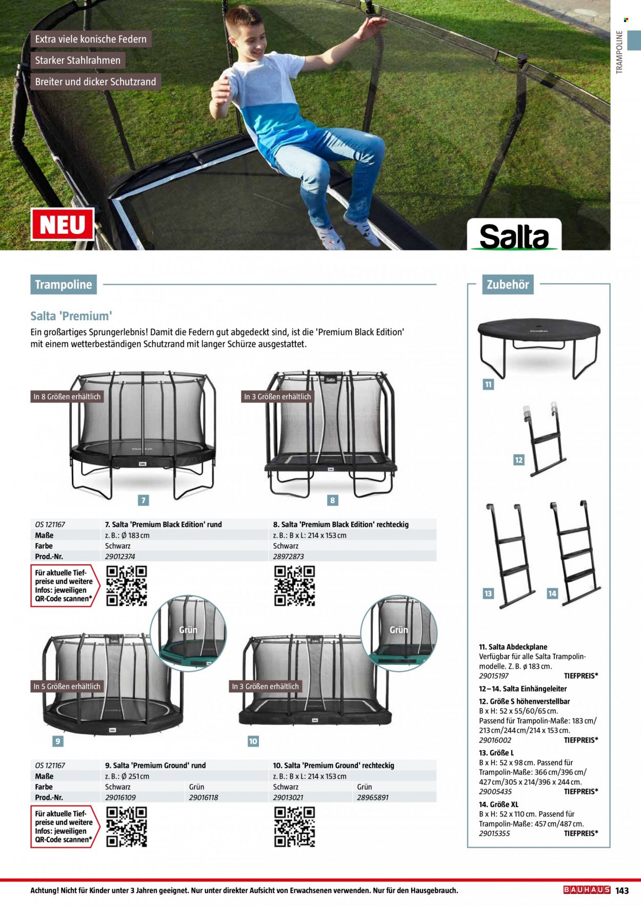 Bauhaus Prospekte  - 6.02.2022 - 30.06.2022. Seite 143