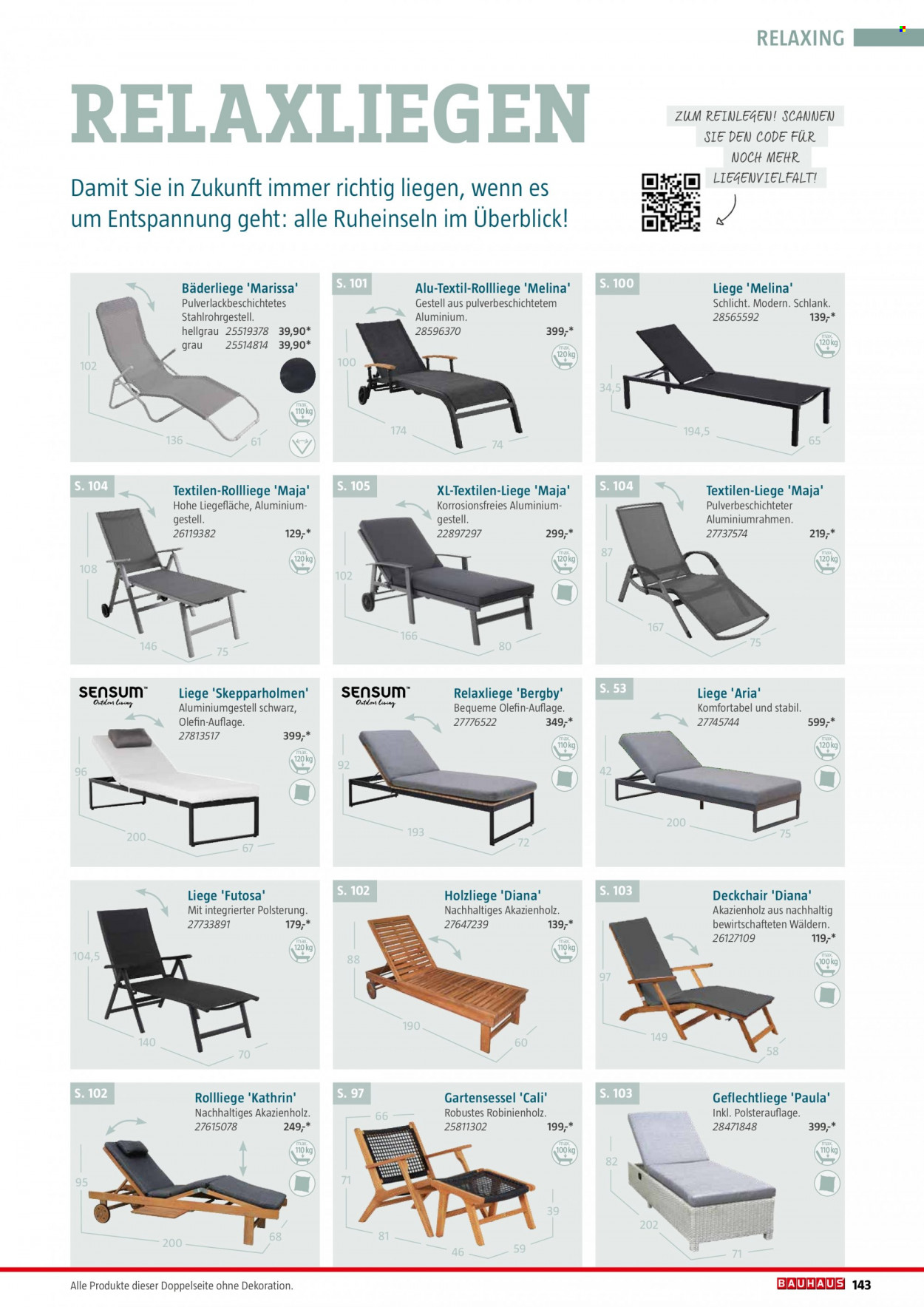 Bauhaus Prospekte  - 6.02.2022 - 30.06.2022. Seite 143