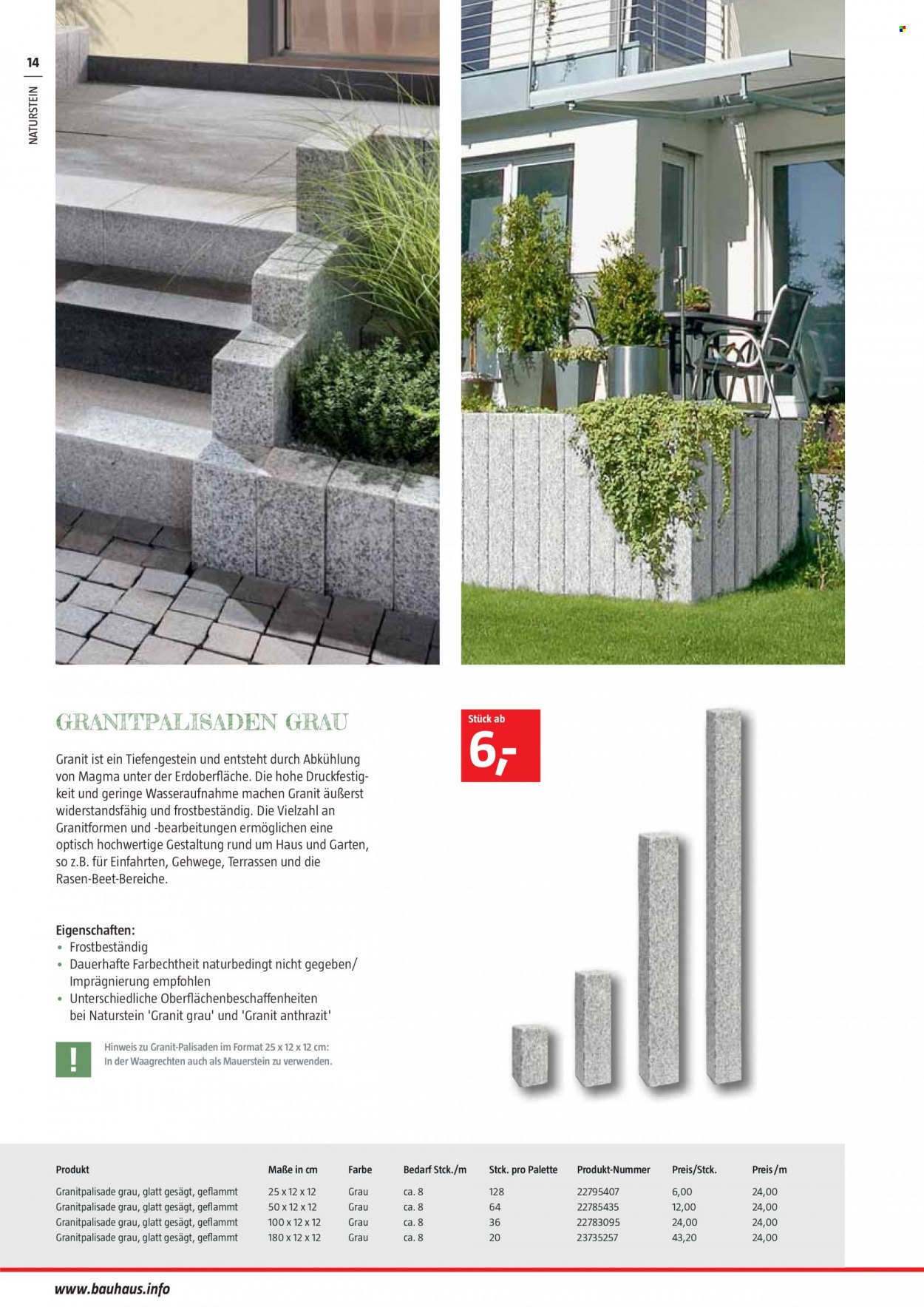 Bauhaus Prospekte  - 6.02.2022 - 30.06.2022. Seite 14