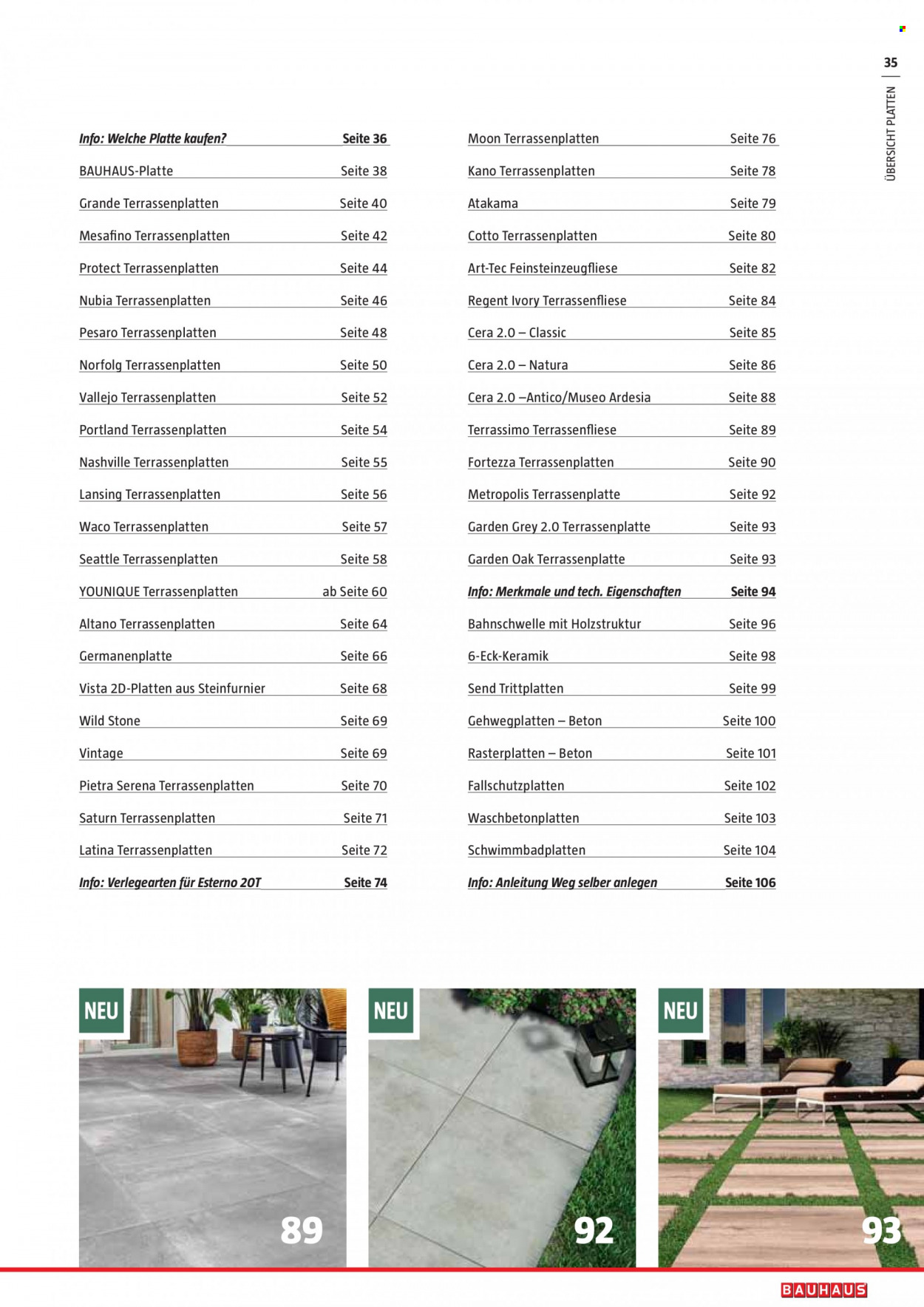 Bauhaus Prospekte  - 6.02.2022 - 30.06.2022. Seite 35