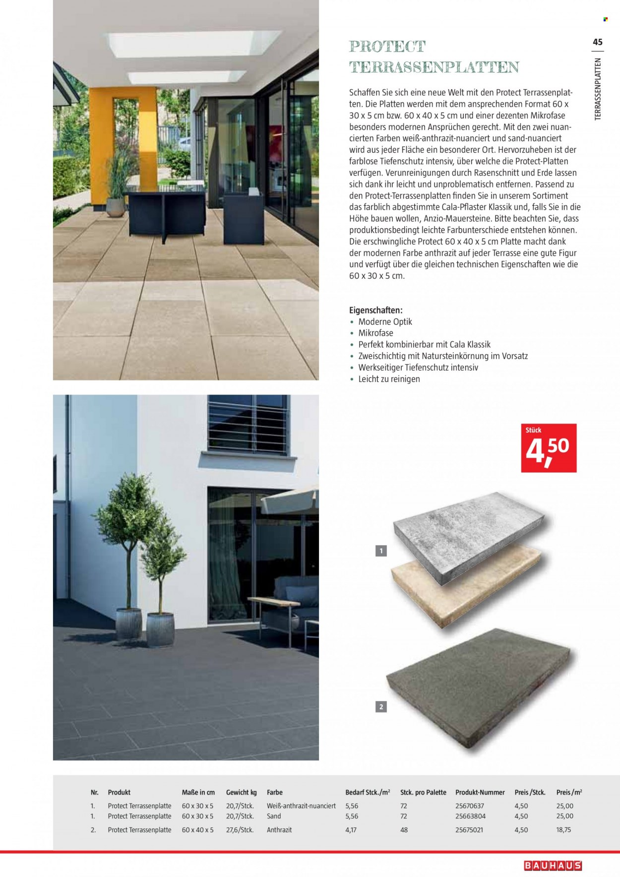 Bauhaus Prospekte  - 6.02.2022 - 30.06.2022. Seite 45