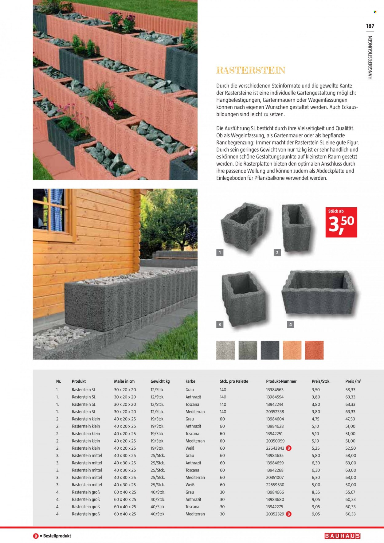 Bauhaus Prospekte  - 6.02.2022 - 30.06.2022. Seite 187
