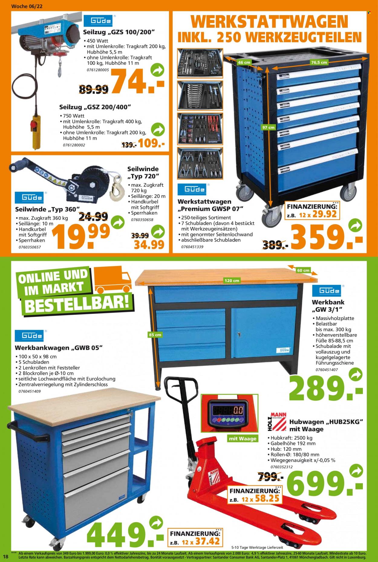 Globus Baumarkt Prospekte  - 7.02.2022 - 12.02.2022. Seite 18