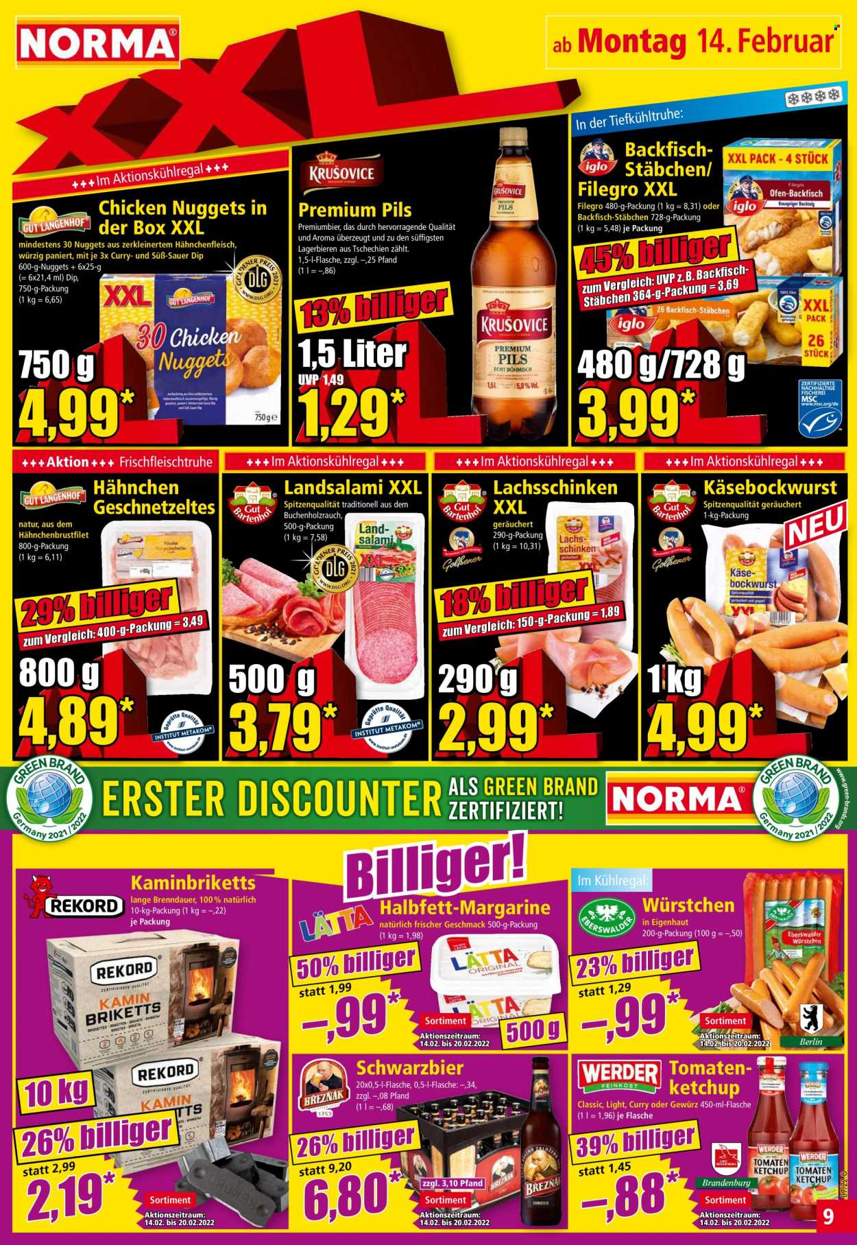 Norma Prospekte  - 14.02.2022 - 20.02.2022. Seite 9
