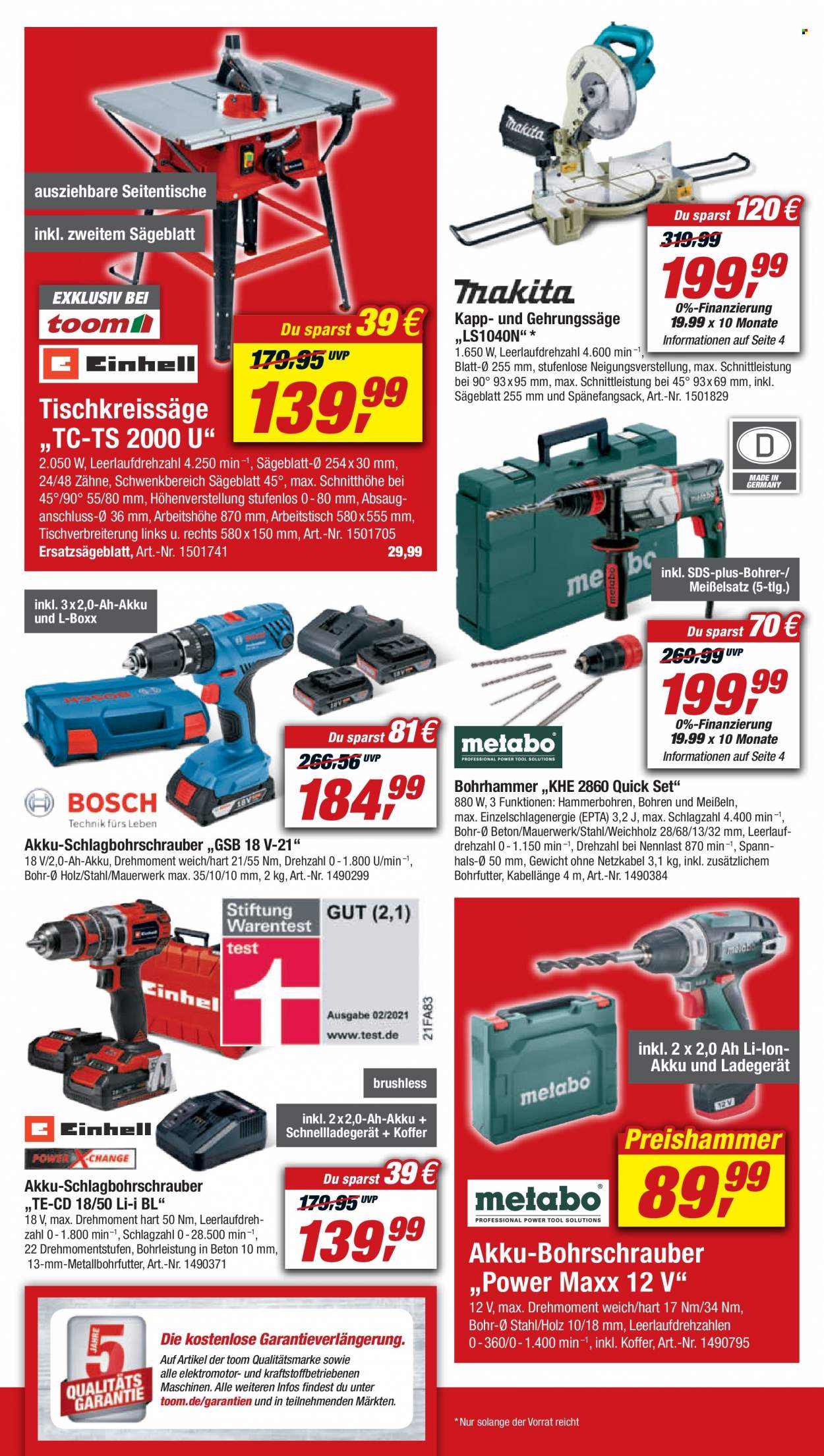 toom Baumarkt Prospekte  - 12.02.2022 - 18.02.2022. Seite 10