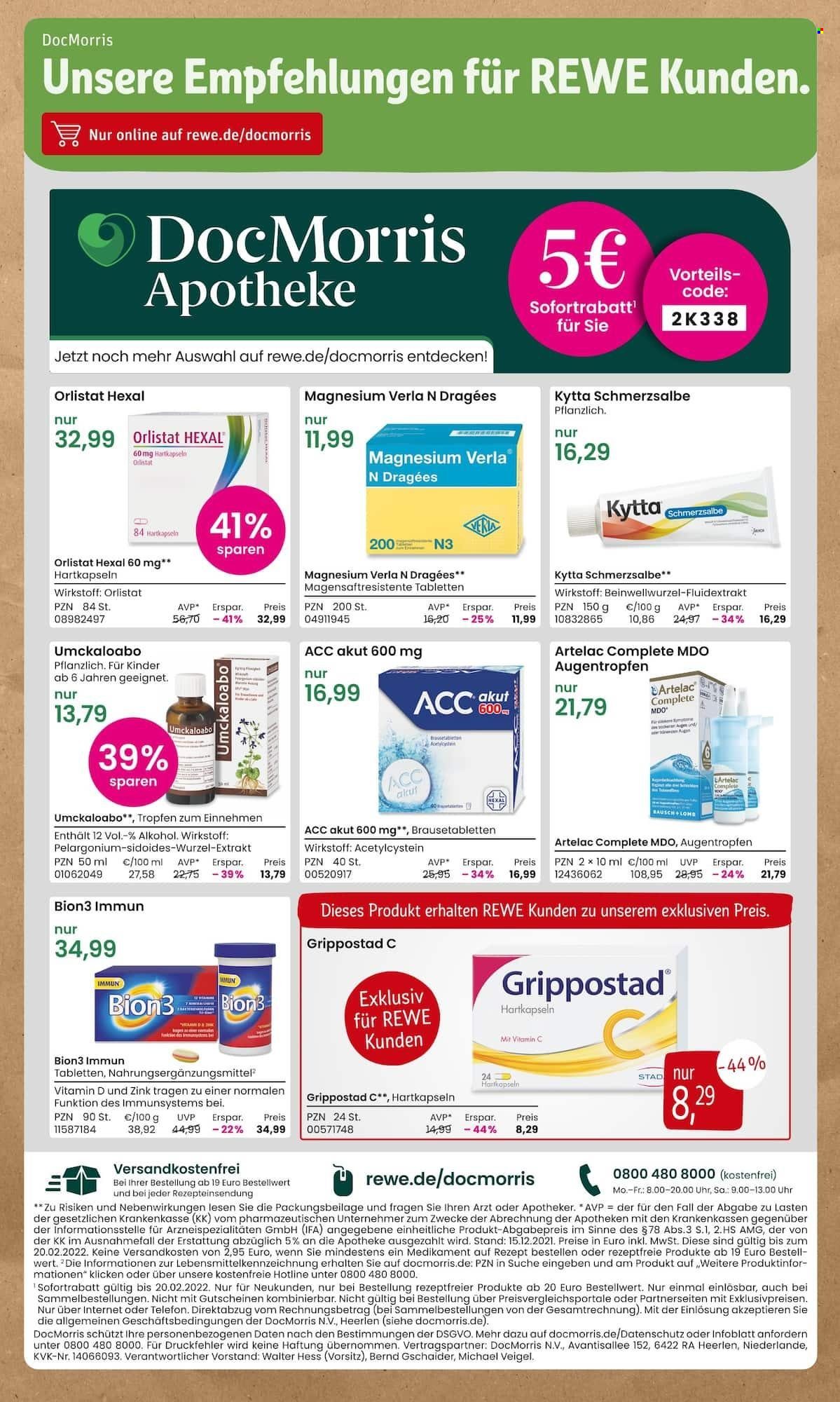 REWE Prospekte  - 7.02.2022 - 12.02.2022. Seite 21
