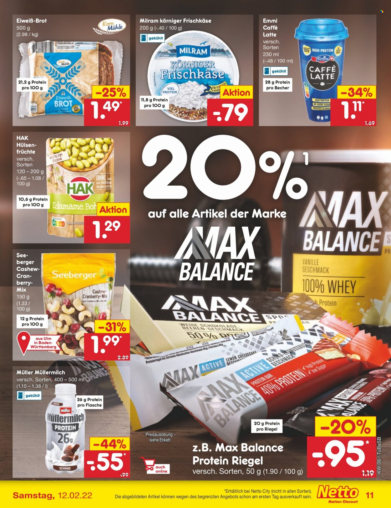 Netto Marken-Discount Prospekte  - 7.02.2022 - 12.02.2022. Seite 11