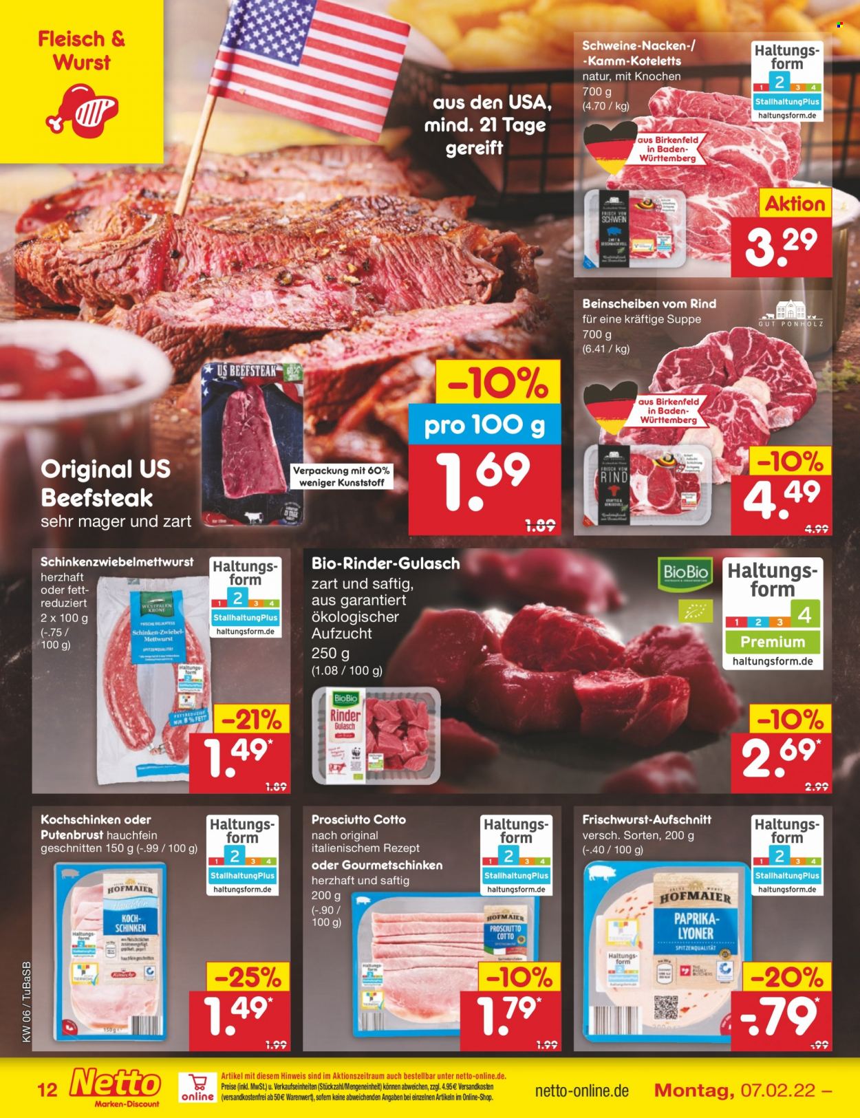 Netto Marken-Discount Prospekte  - 7.02.2022 - 12.02.2022. Seite 12