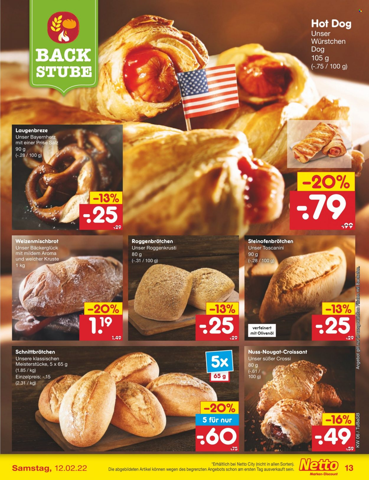 Netto Marken-Discount Prospekte  - 7.02.2022 - 12.02.2022. Seite 13