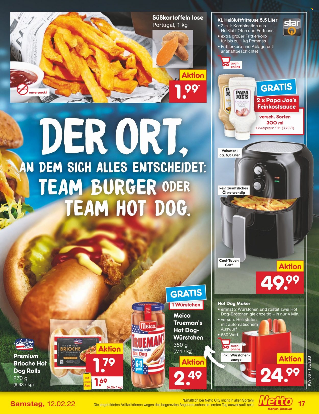 Netto Marken-Discount Prospekte  - 7.02.2022 - 12.02.2022. Seite 17
