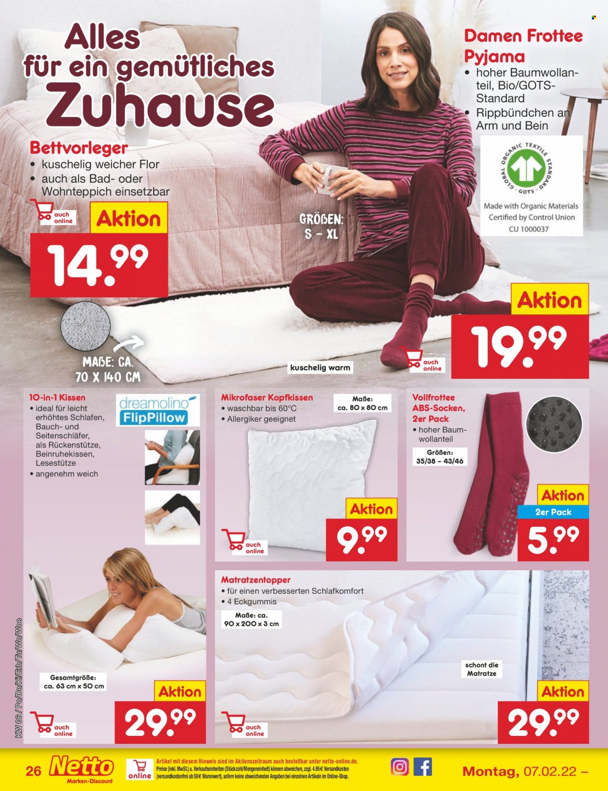 Netto Marken-Discount Prospekte  - 7.02.2022 - 12.02.2022. Seite 26