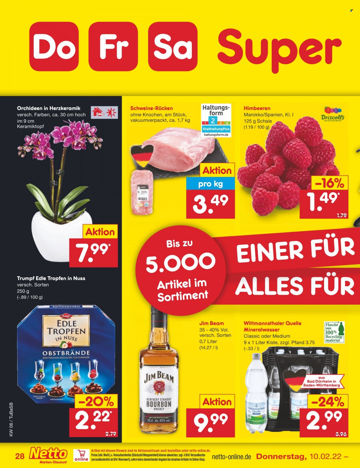 Netto Marken-Discount Prospekte  - 7.02.2022 - 12.02.2022. Seite 28
