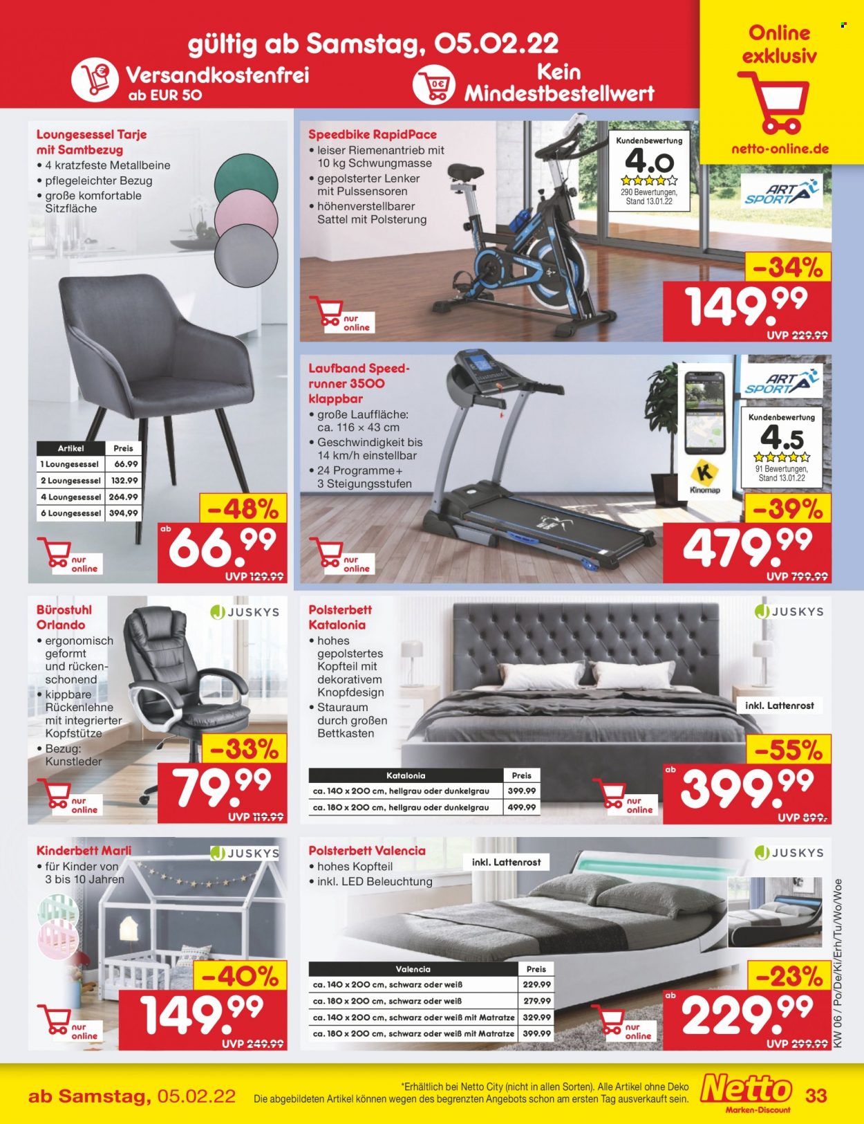Netto Marken-Discount Prospekte  - 7.02.2022 - 12.02.2022. Seite 33