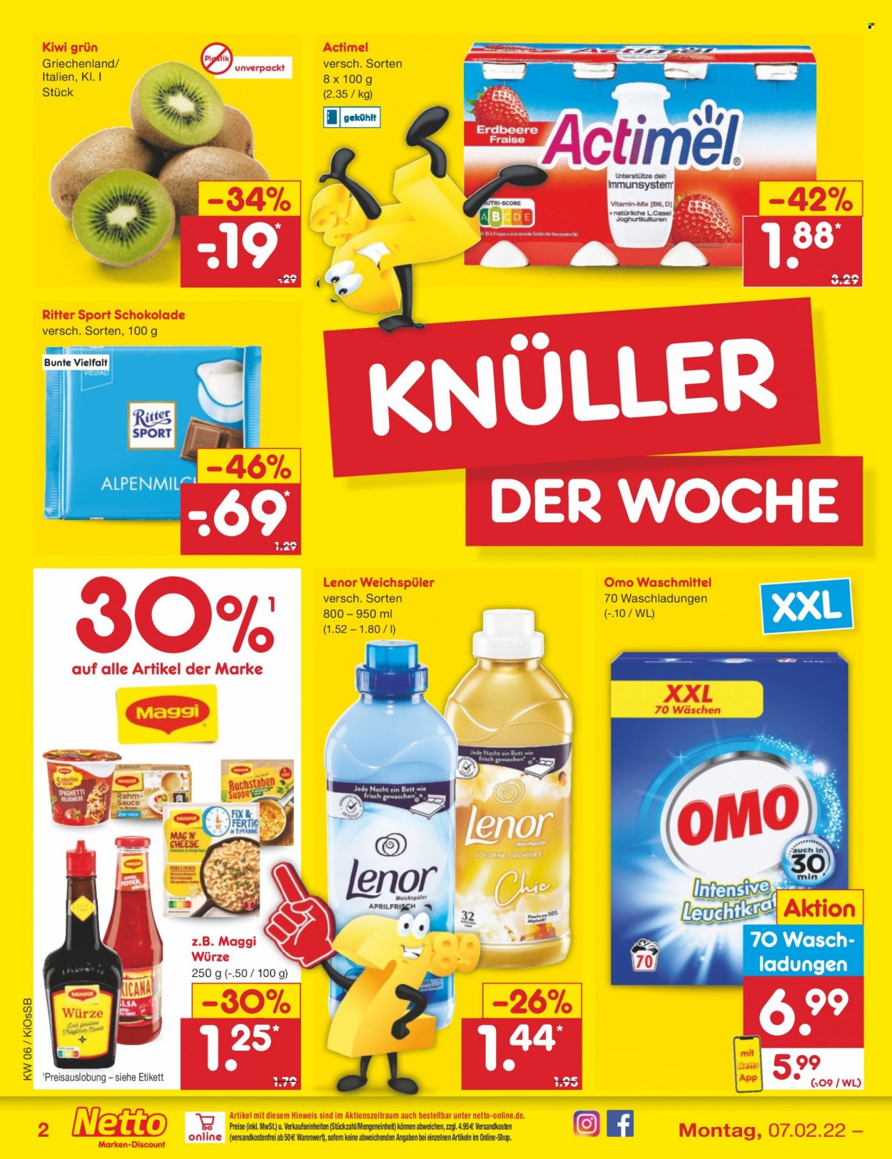 Netto Marken-Discount Prospekte  - 7.02.2022 - 12.02.2022. Seite 2
