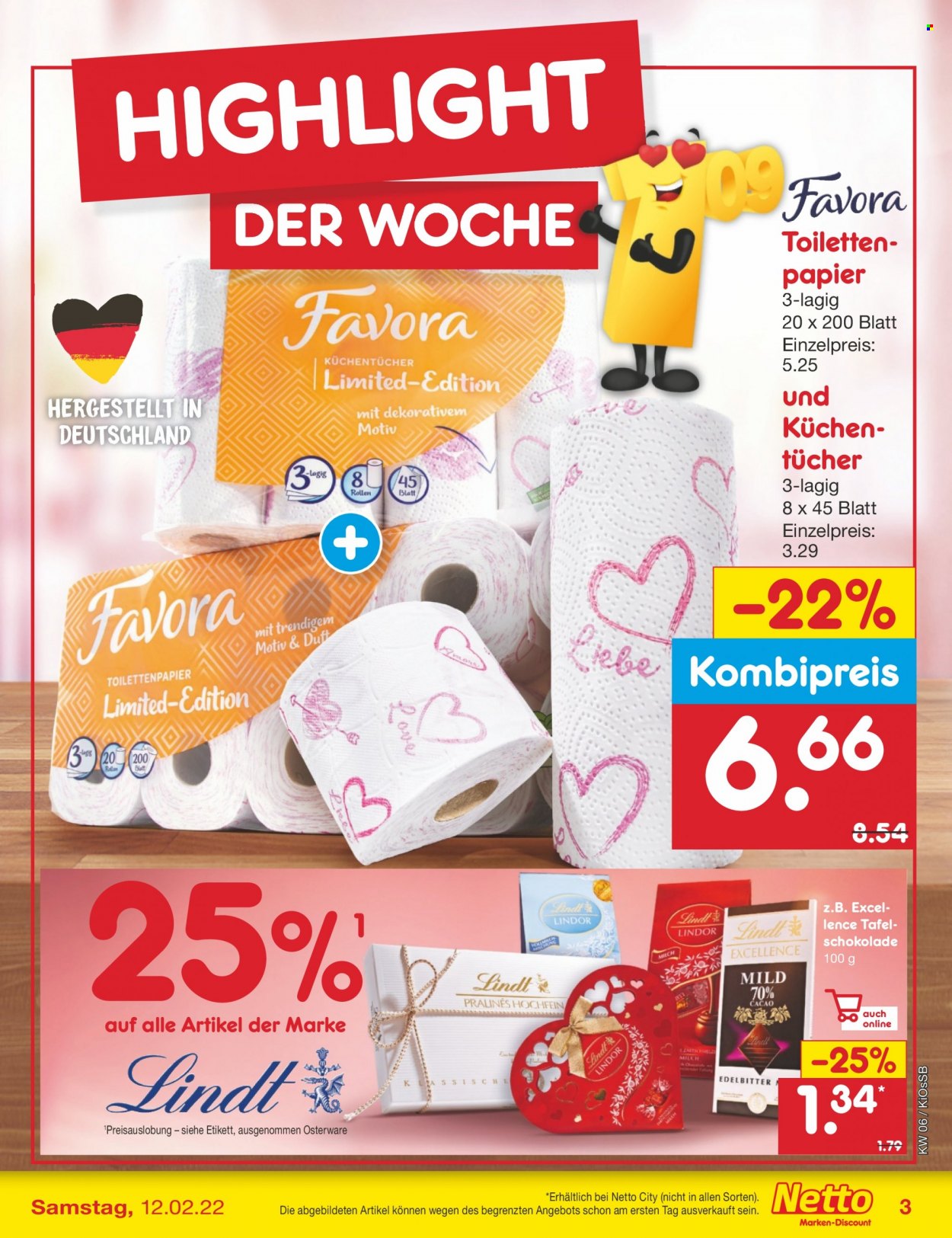 Netto Marken-Discount Prospekte  - 7.02.2022 - 12.02.2022. Seite 3