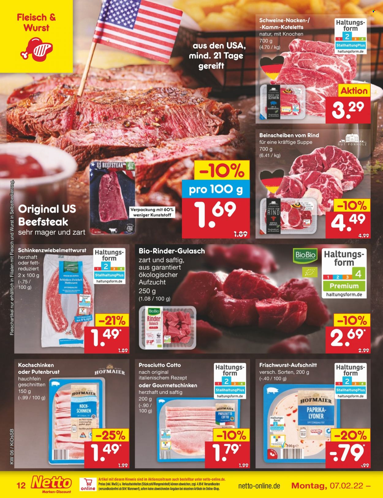 Netto Marken-Discount Prospekte  - 7.02.2022 - 12.02.2022. Seite 12