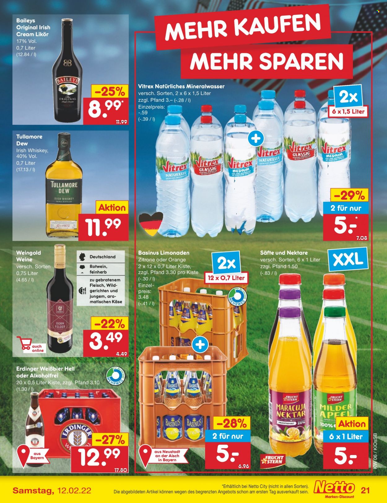 Netto Marken-Discount Prospekte  - 7.02.2022 - 12.02.2022. Seite 21