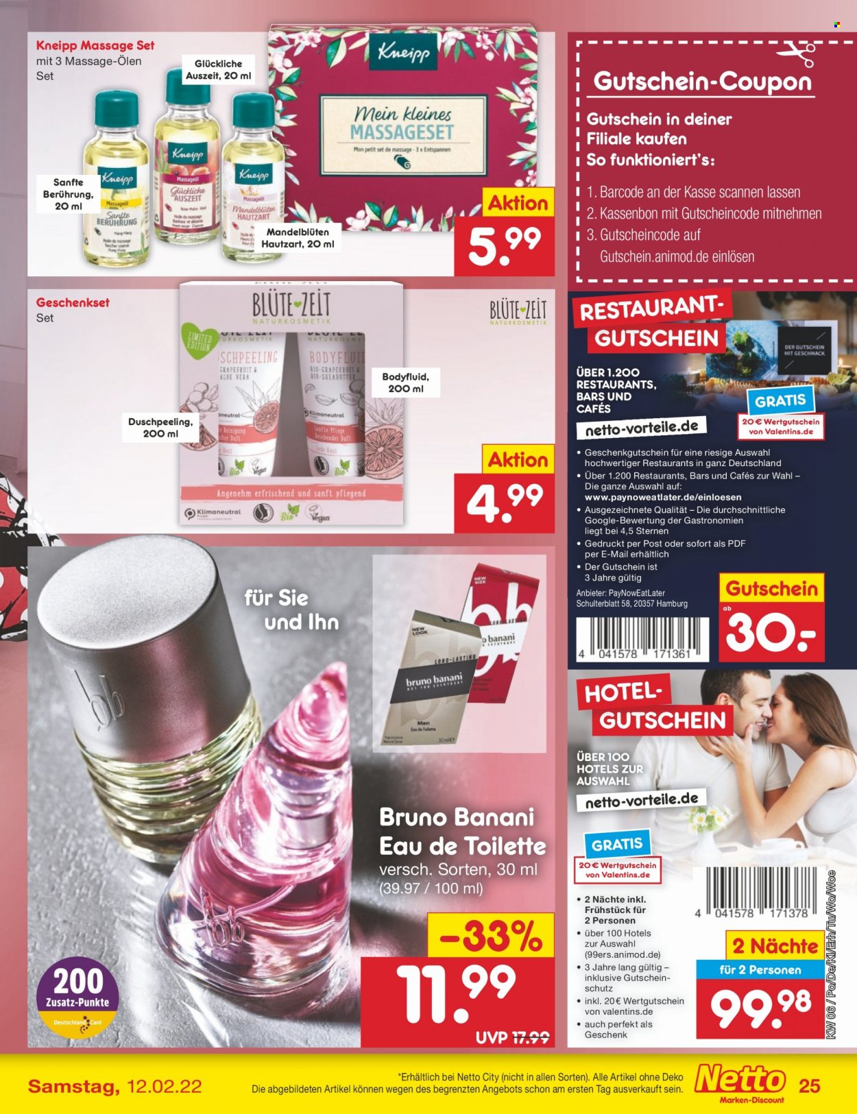 Netto Marken-Discount Prospekte  - 7.02.2022 - 12.02.2022. Seite 25
