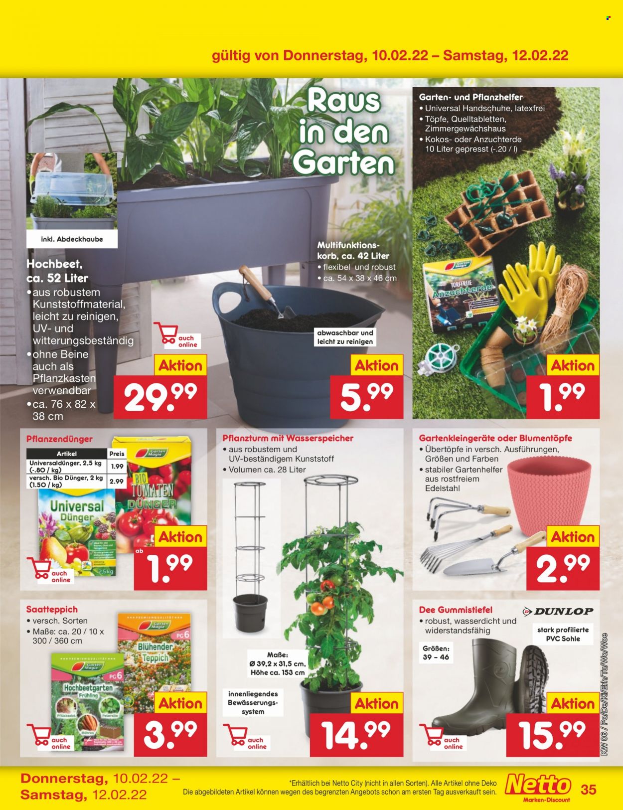 Netto Marken-Discount Prospekte  - 7.02.2022 - 12.02.2022. Seite 35