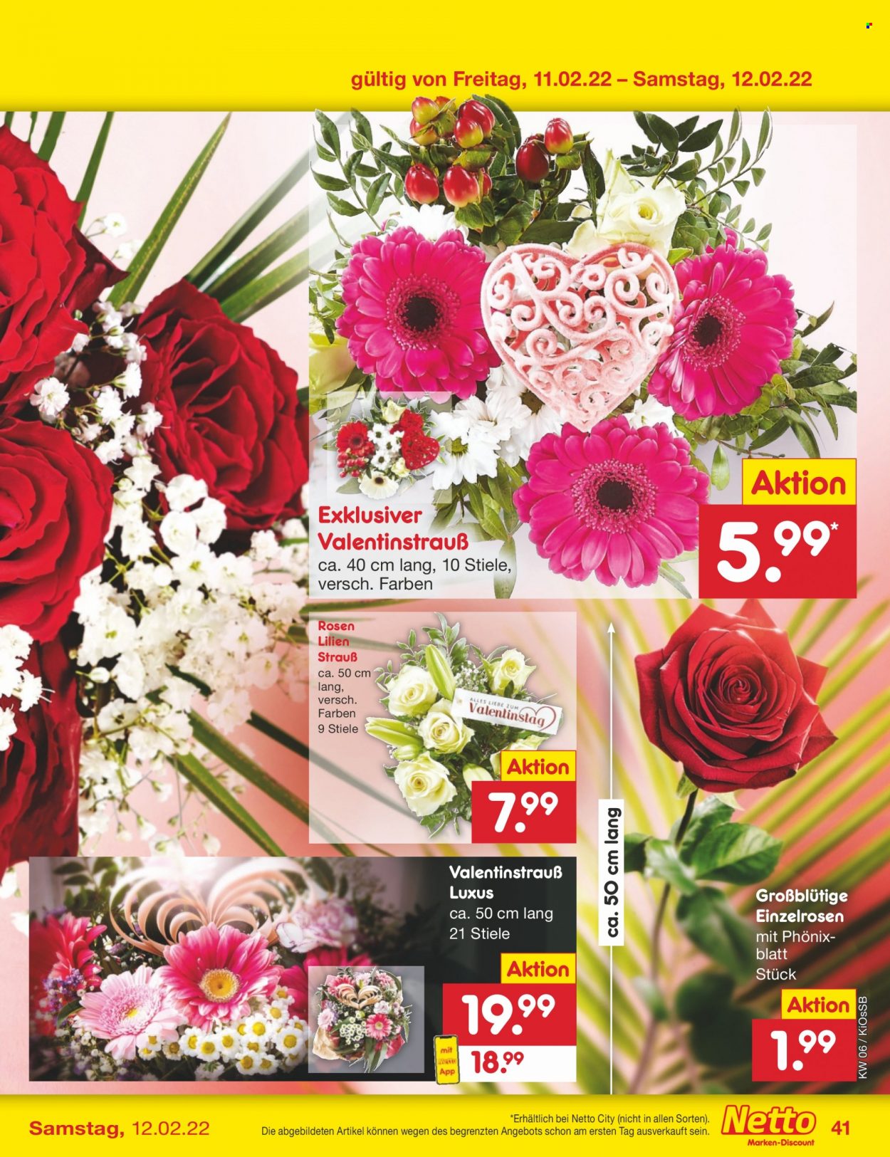 Netto Marken-Discount Prospekte  - 7.02.2022 - 12.02.2022. Seite 41
