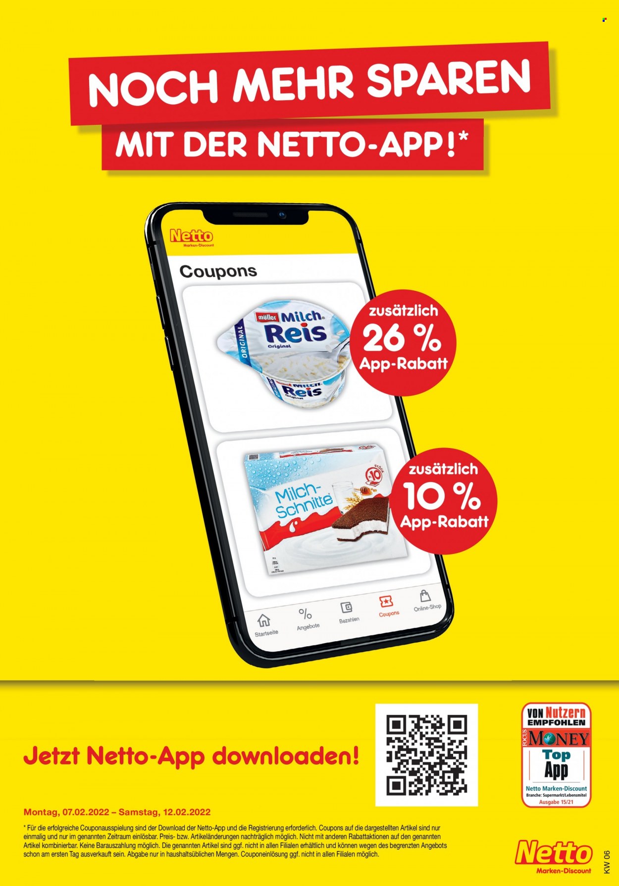 Netto Marken-Discount Prospekte  - 7.02.2022 - 12.02.2022. Seite 45